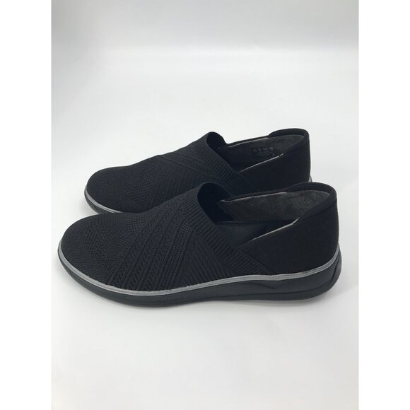 BZees Triumph Slip On Casual Sneaker Black Size 10M NEW - Picture 3 of 7